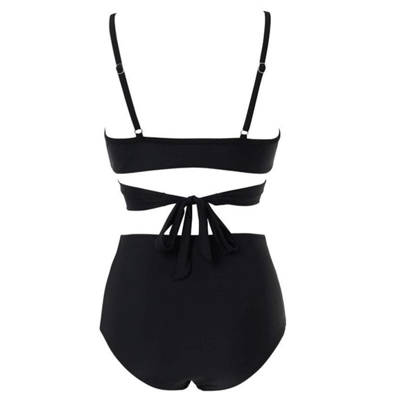 High Waisted Bandage Wrap Bikini Size 2XL NWOT - Picture 3 of 13